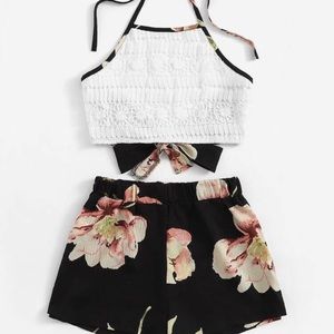 Halter Top 2 Piece Set